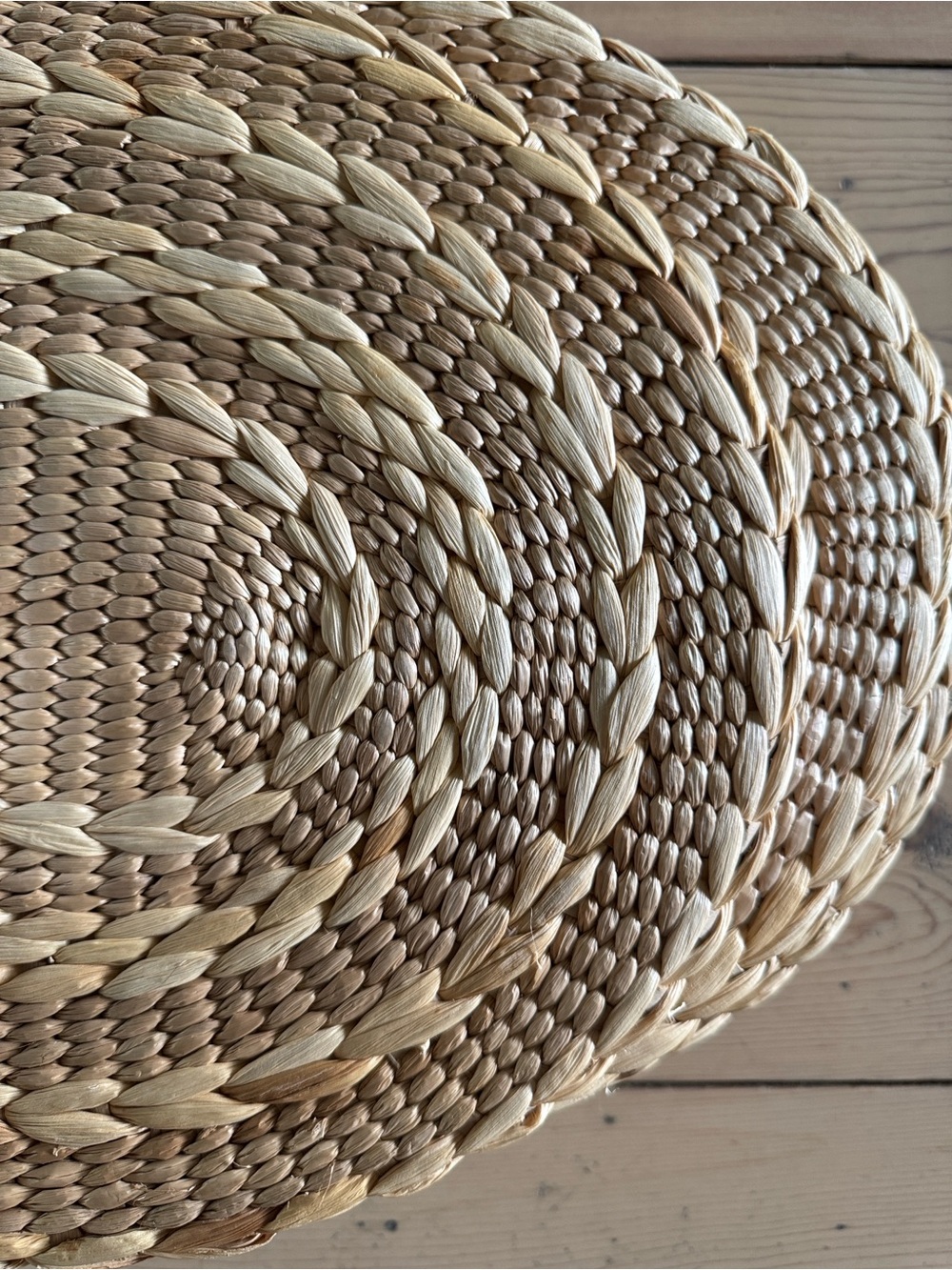 Crate&Barrel Natural Woven Oval Placemats - Set of 8